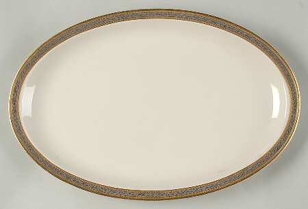 Kingsmere 15" Oval Serving Platter