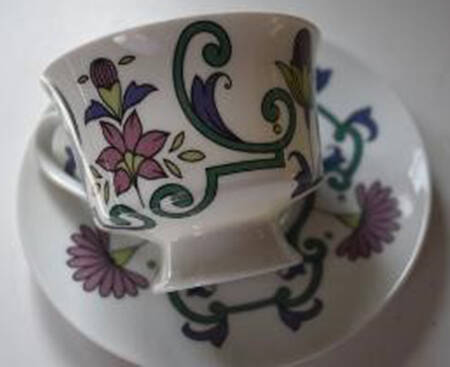 Kismet Footed Cup & Saucer Set
