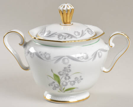 Lily of The Valley Sugar Bowl & Lid