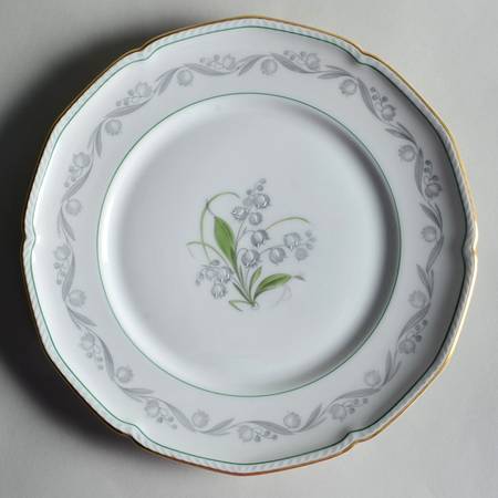 Lily of The Valley Luncheon Plate