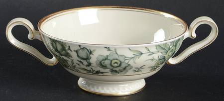 Mannheim Footed Cream Soup Bowl
