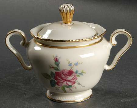 Martha Washington Sugar Bowl & Lid