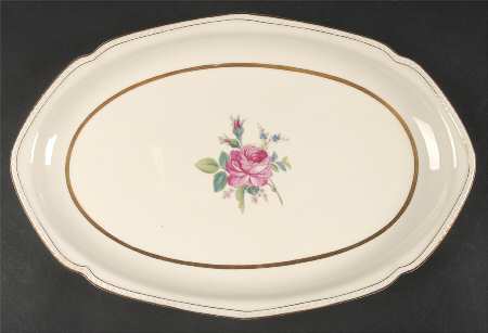 Martha Washington 14" Oval Serving Platter