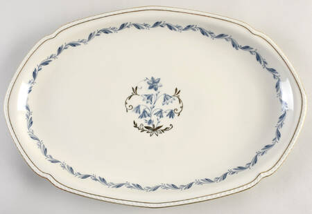 Minuet 15" Oval Serving Platter