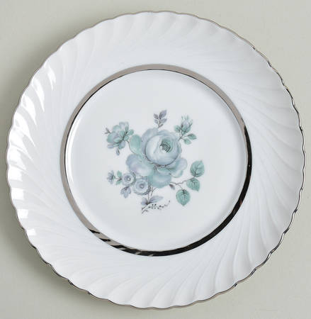 Moonglow Blue Bread & Butter Plate