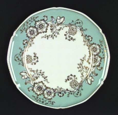 Old Brocade Blue Green by Royal Tettau