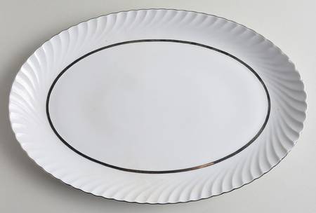Platina 13" Oval Serving Platter