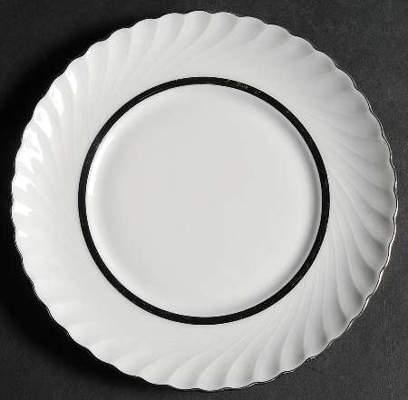 Platina Bread & Butter Plate by Royal Tettau