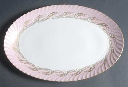 Regal Rose 13" Oval Serving Platter