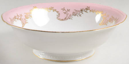 Regency Pink 8" Round Vegetable Bowl