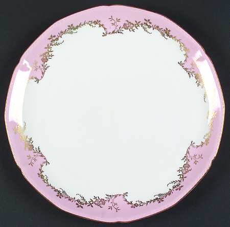 Regency Pink 12" Chop Plate (Round Platter)