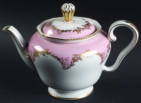Regency Pink Teapot & Lid