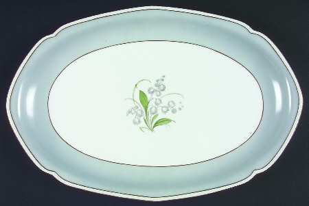 Romance 15" Oval Serving Platter