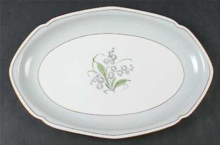 Romance 13" Oval Serving Platter