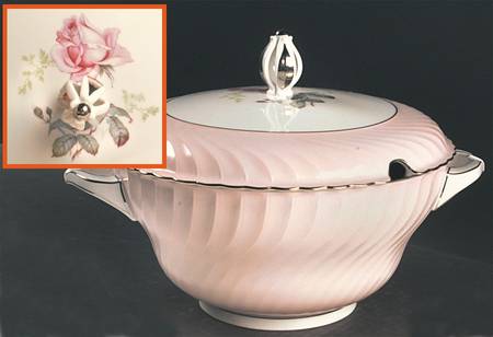 Rosarita Tureen &  Lid