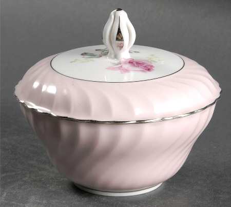 Rosarita Sugar Bowl & Lid