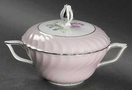 Rosarita Sugar Bowl & Lid