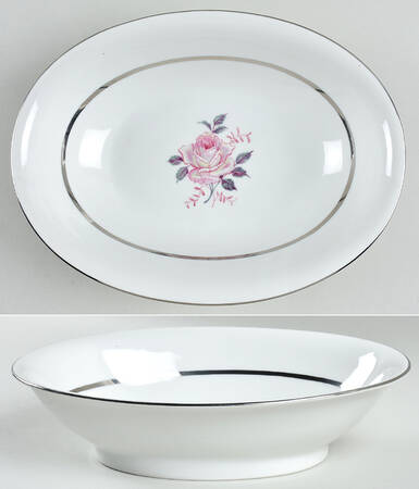 ROT15 9" Oval Vegetable Bowl
