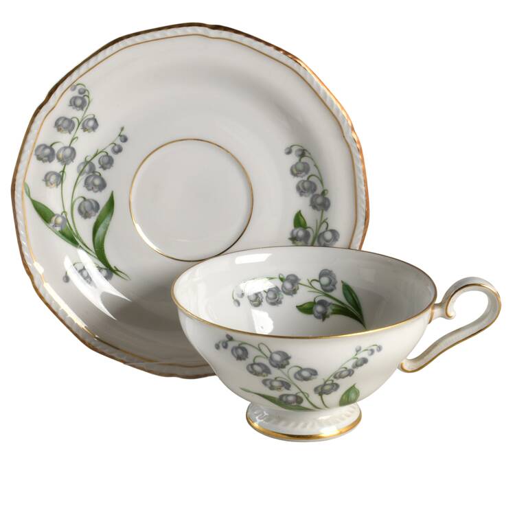 ROT18 Footed Cup & Saucer Set