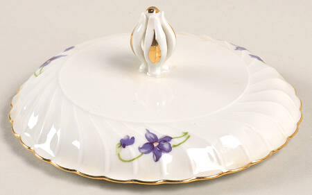 Viola (Gold Trim) Lid for Sugar Bowl