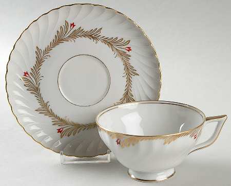 ROT31 Footed Cup & Saucer Set