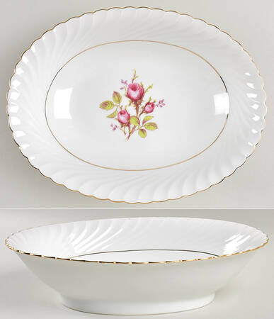 ROT32 9" Oval Vegetable Bowl