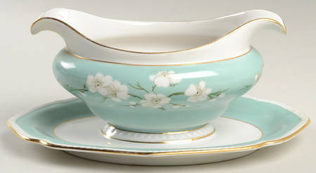 ROT43 Gravy Boat with Attached Underplate