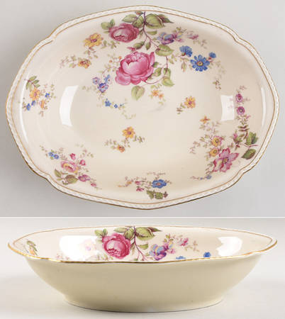 ROT7 9" Oval Vegetable Bowl