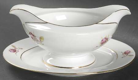 ROT70 Gravy Boat with Attached Underplate