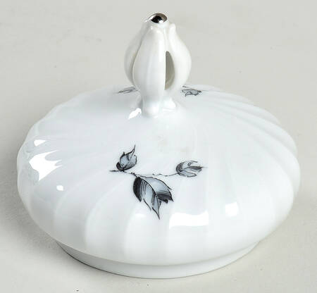 Ebony Rose Lid for Teapot