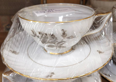 ROT9 Footed Cup & Saucer Set