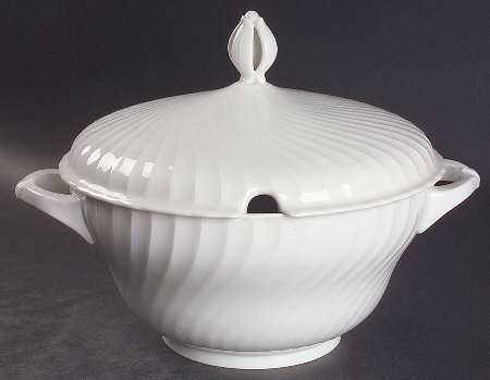 Simplicity White Tureen &  Lid