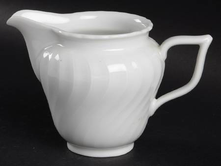 Simplicity White Creamer by Royal Tettau