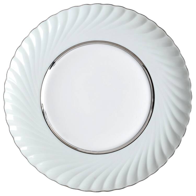 South Wind Grey Green Salad Plate