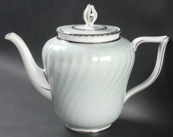 South Wind Grey Green Teapot & Lid