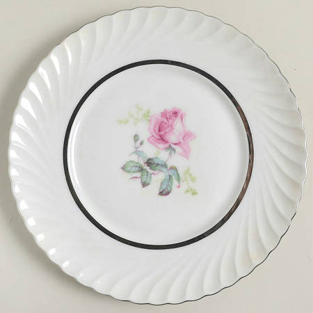 Sterling Rose Salad Plate