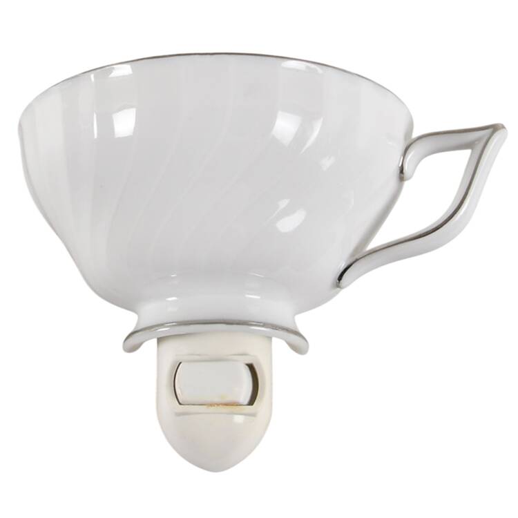 Sterling Rose 1 5/8" + cup (H) Night Light/Cup HC