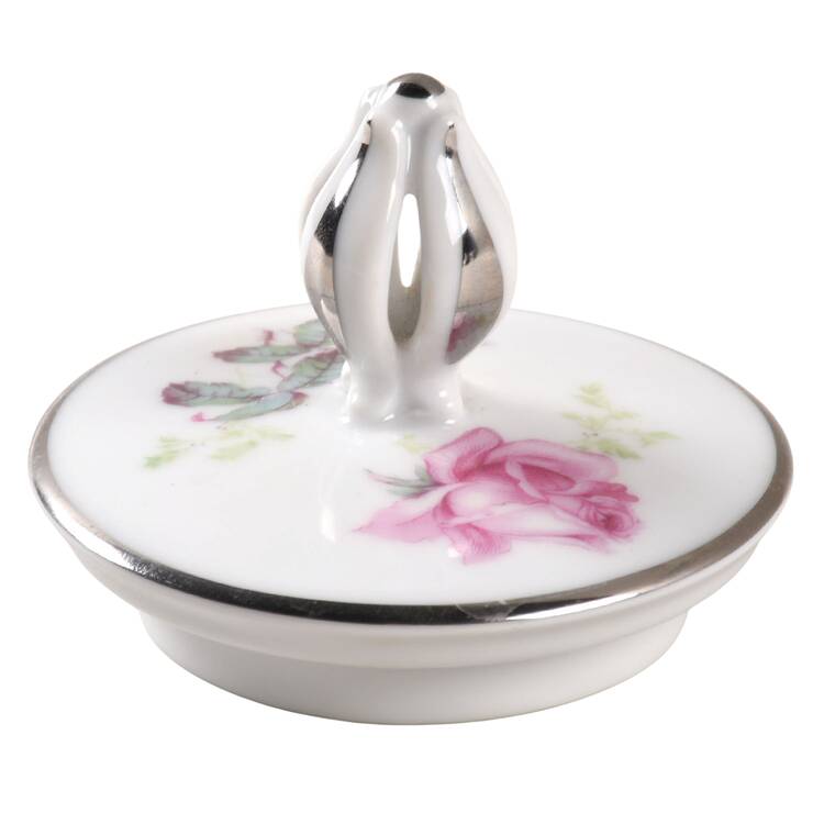 Sterling Rose Lid for Coffee Pot