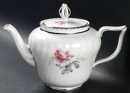 Sterling Rose Teapot & Lid