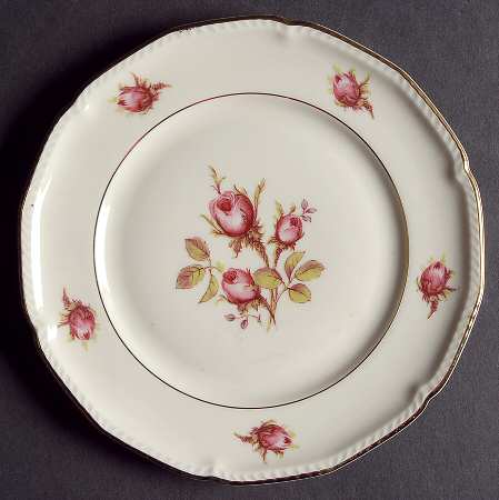 Trellis Rose Bread & Butter Plate