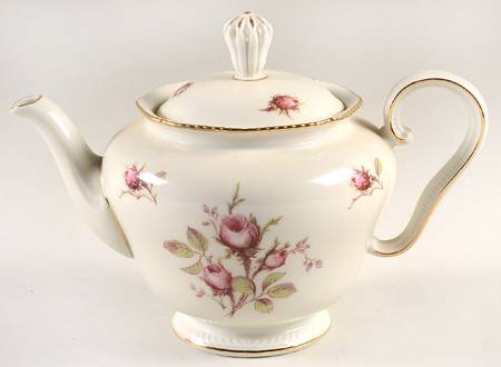 Trellis Rose Teapot & Lid