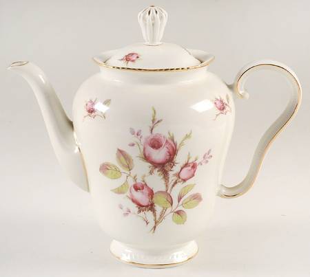 Trellis Rose Coffee Pot & Lid