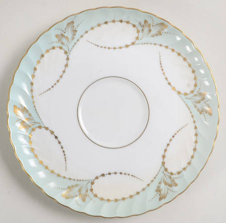 Yvonne Blue Green Saucer