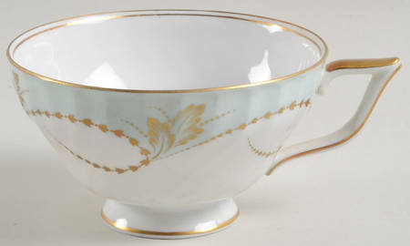 Yvonne Blue Green Footed Cup