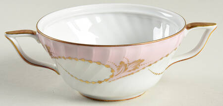 Yvonne Pink Sugar Bowl No Lid