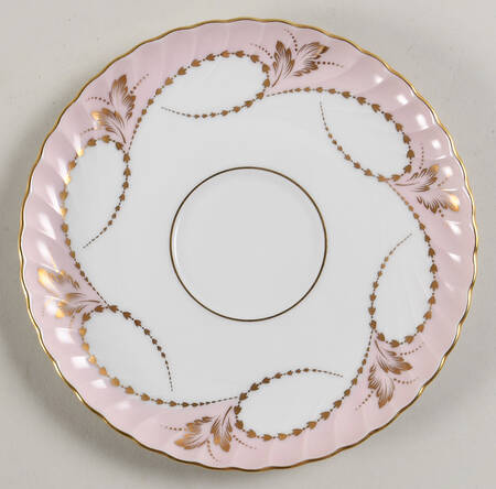Yvonne Pink Saucer