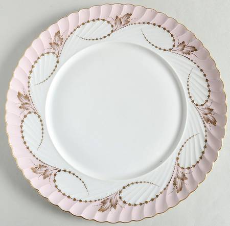 Yvonne Pink Dinner Plate