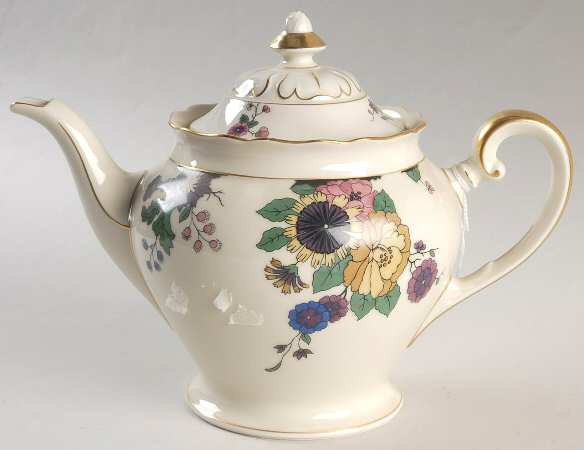 Autumn Leaves Teapot & Lid