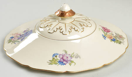 Bridal Bouquet Lid for Round Vegetable