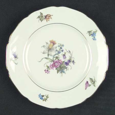 Bridal Bouquet Bread & Butter Plate